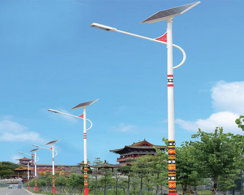 囊谦民族特色路灯