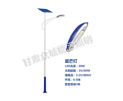 囊谦爆款太阳能路灯