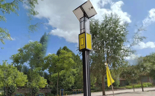 囊谦智慧路灯安装